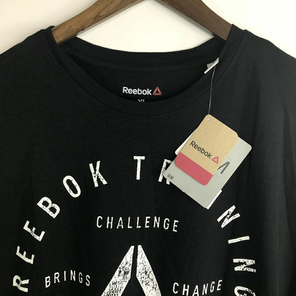 Reebok Stamp Graphic Tee Mens Fitness & Training - Picture 3 of 7